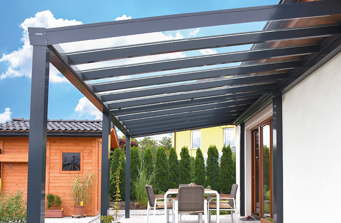 Terrassenuberdachung Alu Bausatz Aus Polen