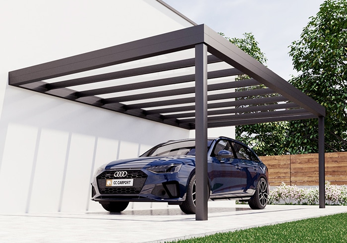Anlehncarport