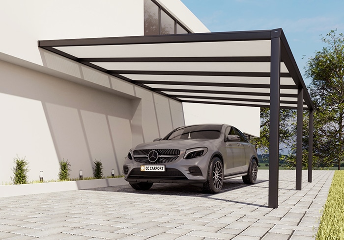 Carport aus Aluminium