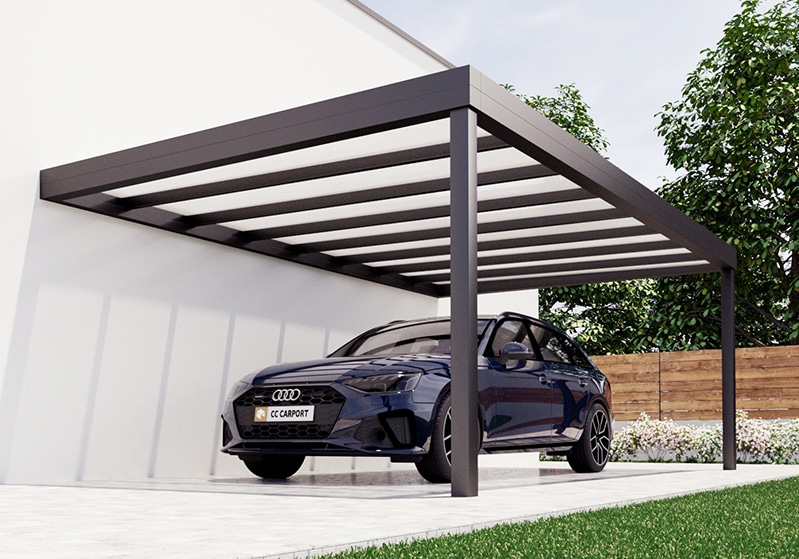 Alu Carport Konfigurator - Carport FlachDach