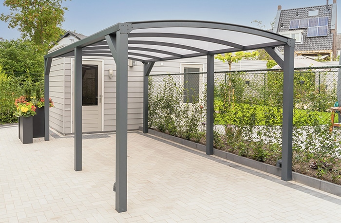 Carport freistehend Bogencarport