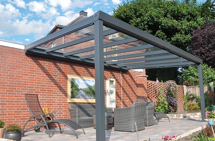 Terrasenüberdachung nach Maß - Überdachung konfigurieren