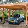 Carport Holz freistehend Douglasie Auto