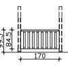 Brüstung Deckelschalung  170 Plan