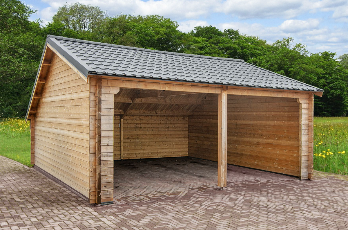 Holz Carports von OK Holz - individuell + Qualität + Service