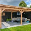 Terrassenüberdachung Holz Premium freistehend